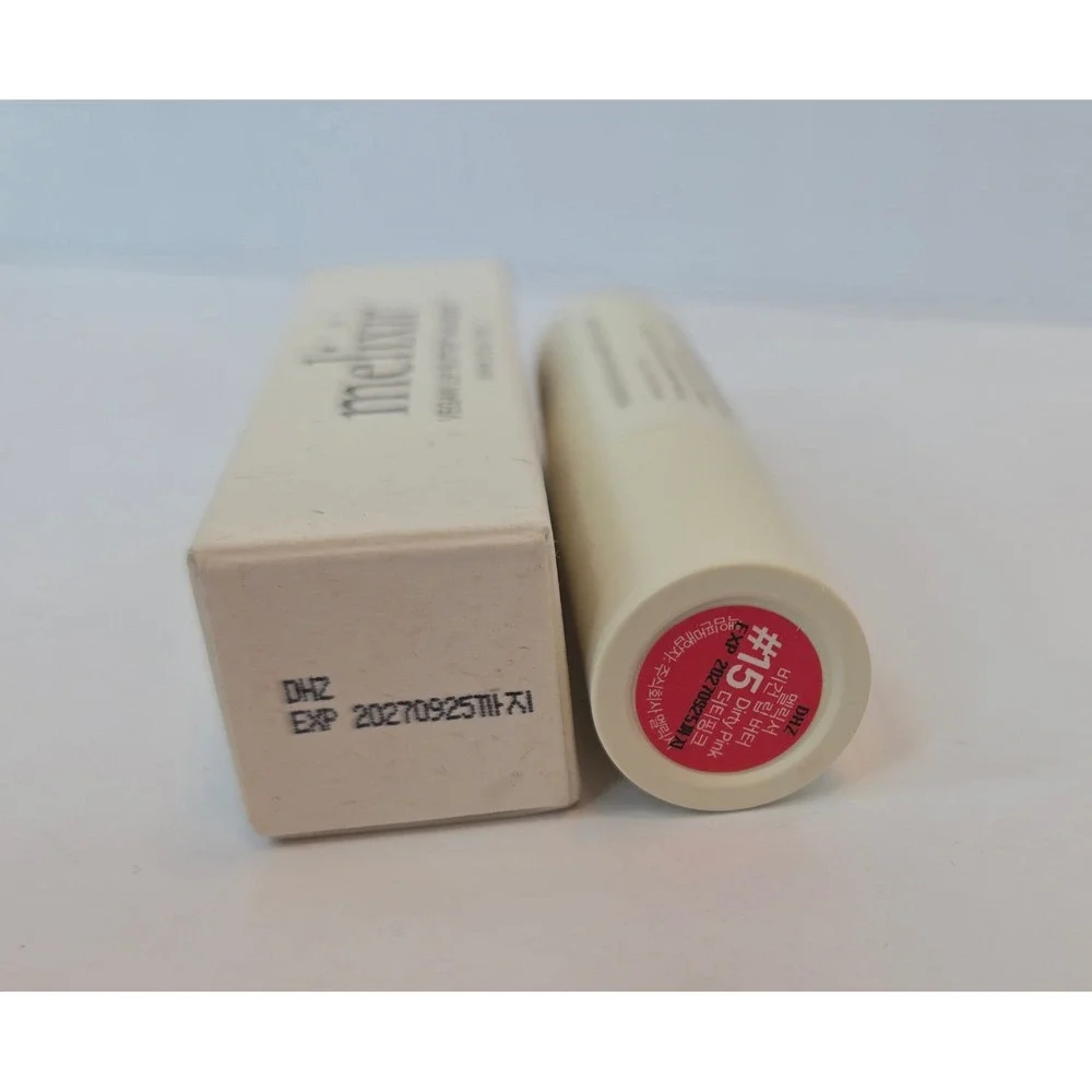 Melixir Vegan Lip‎ Butter with Agave 15 Dirty Pink Tinted Lip Balm 0.13oz NIB